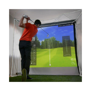 Rapsodo MLM2PRO HomeCourse Retractable Golf Simulator Package