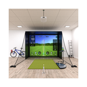Carl's Place 10 MLM2PRO Golf Simulator Package