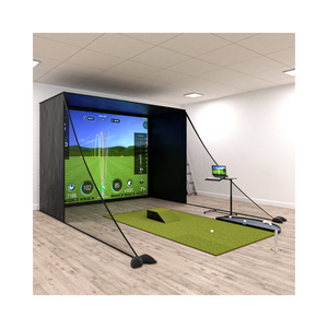 Carl's Place 12 MLM2PRO Golf Simulator Package